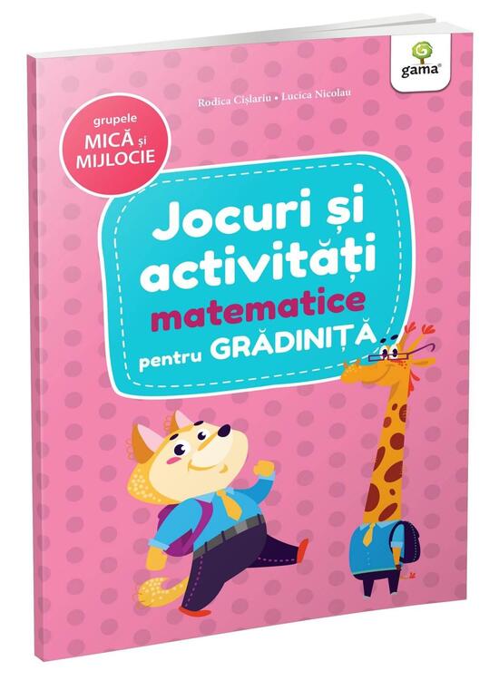 Copertă produs Jocuri și activități matematice - grupele mică și mijlocie - gallery big 1