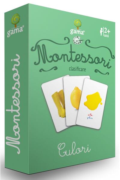 Culori. Cărţi de joc Montessori