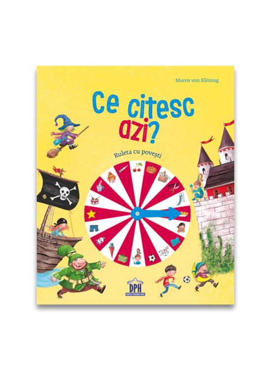 Copertă produs Ce citesc azi? Ruleta cu povești (carte cu roată) - gallery big 1