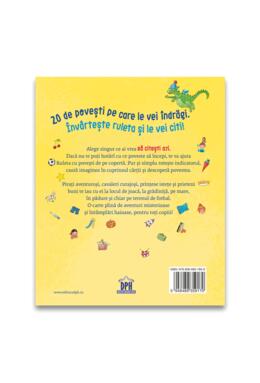 Copertă produs Ce citesc azi? Ruleta cu povești (carte cu roată)