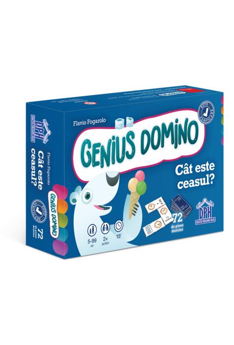 Copertă produs Genius domino: C&acirc;t este ceasul?