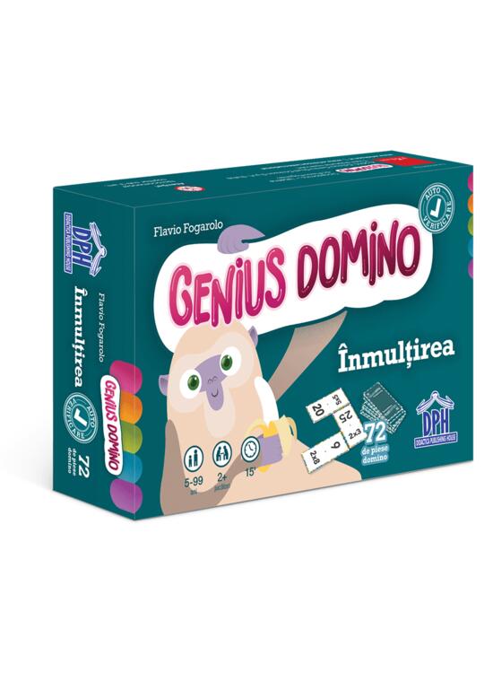 Copertă produs Genius domino: &Icirc;nmulțirea - gallery big 1