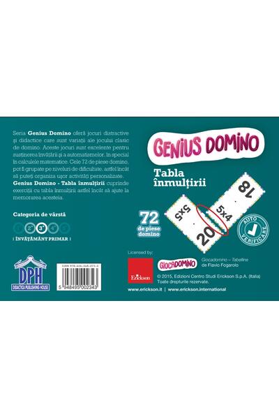 Genius domino: &Icirc;nmulțirea