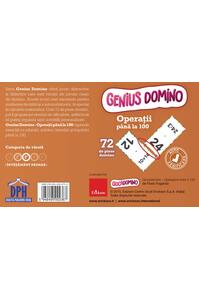 Copertă produs Genius domino: Operații p&acirc;nă la 100