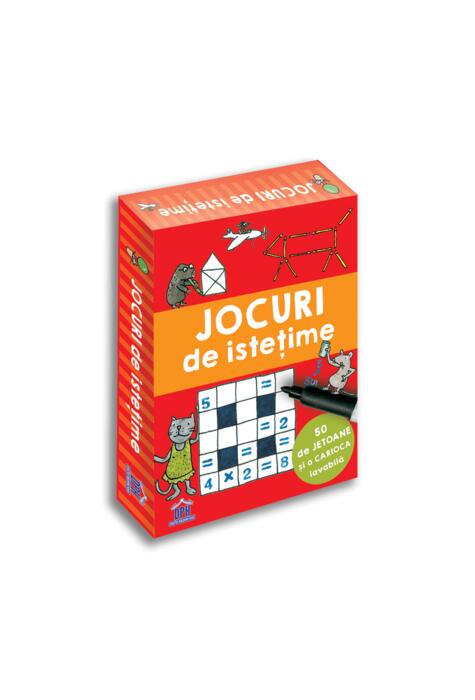Copertă produs Jocuri de istețime. 50 de jetoane