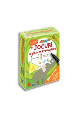 Copertă produs Jocuri logico-matematice. 50 de jetoane
