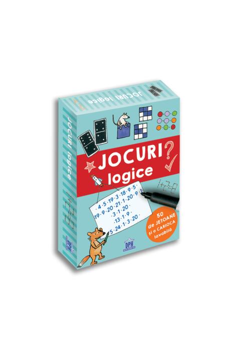 Copertă produs Jocuri logice. 50 de jetoane