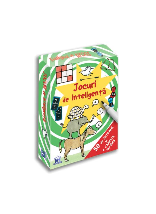 Copertă produs Jocuri de inteligență. 50 de jetoane - gallery big 1