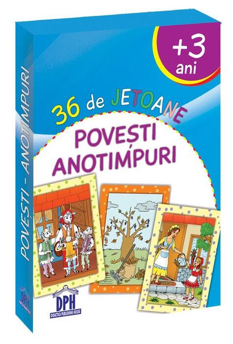 Copertă produs 36 de jetoane. Poveşti - Anotimpuri