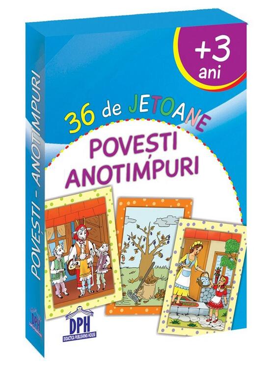 Copertă produs 36 de jetoane. Poveşti - Anotimpuri - gallery big 1