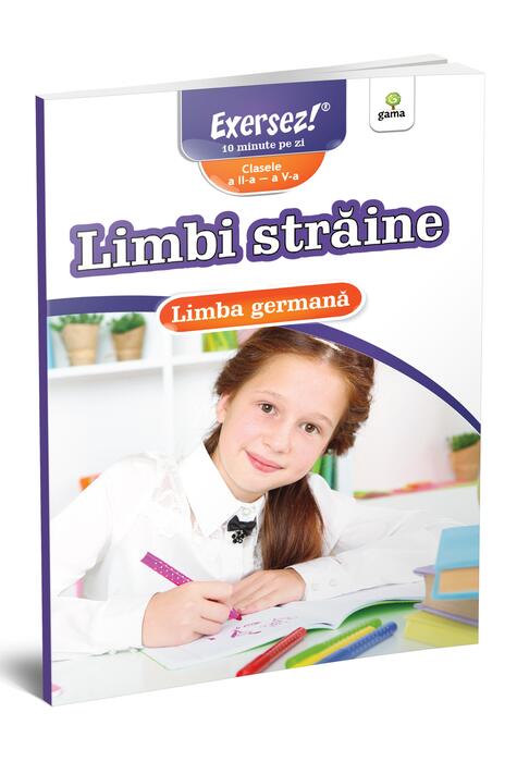 Copertă produs Exersez! Limbi străine. Limba germană. Clasele II-V