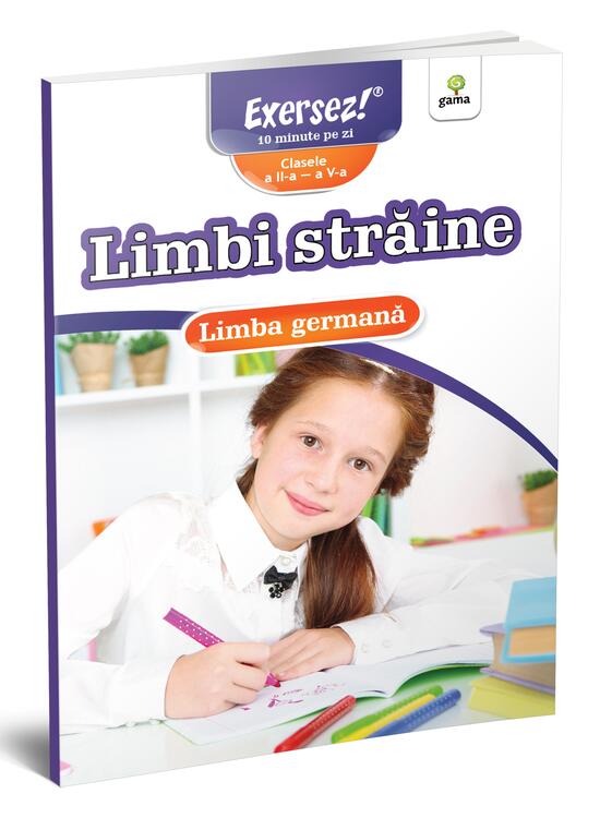 Copertă produs Exersez! Limbi străine. Limba germană. Clasele II-V - gallery big 1