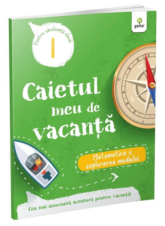 Copertă produs Matematică și explorarea mediului - clasa II-a. Caietul meu de vacanță - gallery big 1