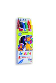 Copertă produs Carioci, 6 culori/set Arlekino. Toy Color