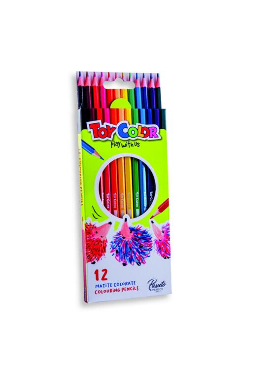 Copertă produs Creioane colorate, 12 cul/set. Toy Color - gallery big 1