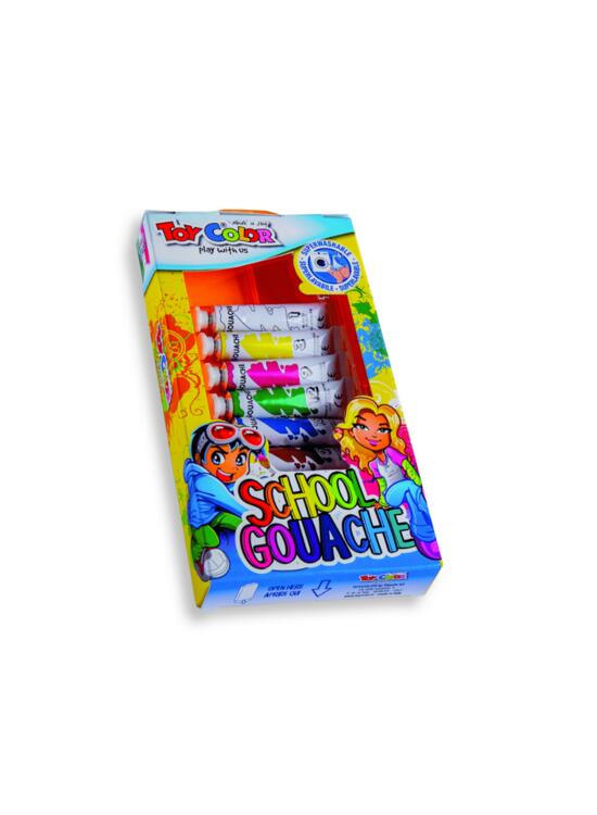 Copertă produs Set 7 tuburi de tempera 7,5 ml. Toy Color - gallery big 1