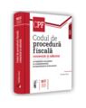 Copertă produs Codul de procedură fiscală comentat și adnotat cu legislație secundară și complementară, jurisprudență și instrucțiuni – 2021 - thumb 1