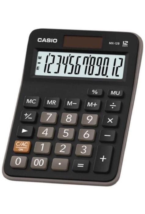 Copertă produs Calculator de birou Casio MX-12B 12 cifre, negru