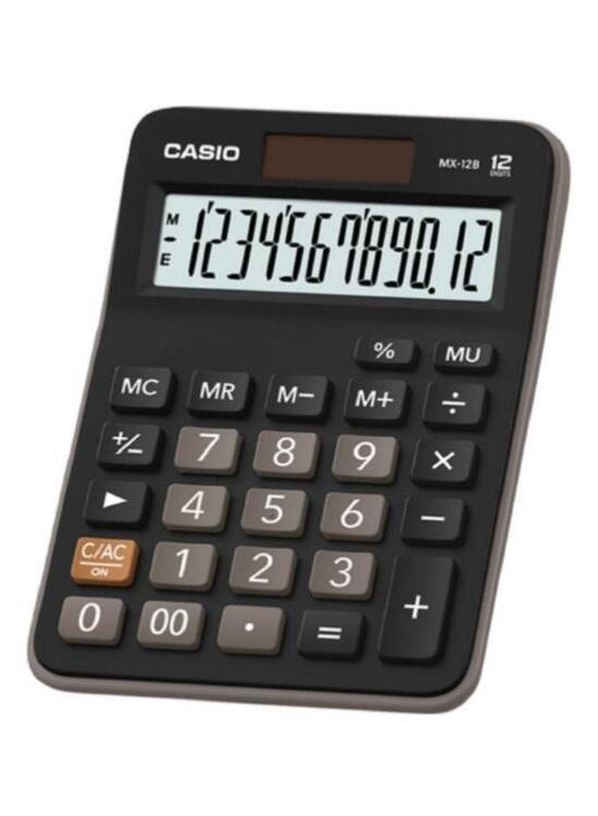 Copertă produs Calculator de birou Casio MX-12B 12 cifre, negru - gallery big 1