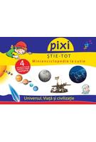 Imagine produs Pixi ştie-tot. Minienciclopedie la cutie: Universul. Viață și civilizație