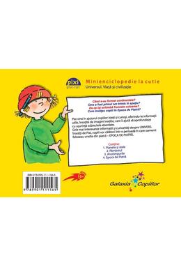 Copertă produs Pixi ştie-tot. Minienciclopedie la cutie: Universul. Viață și civilizație