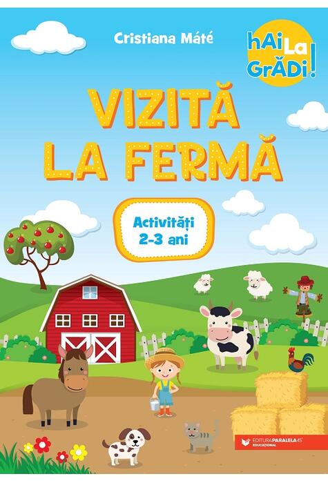 Copertă produs Vizită la fermă - activități pentru 2-3 ani