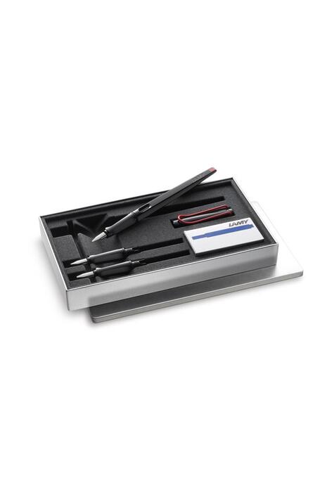 Copertă produs Set stilou caligrafic Lamy Joy 15 negru. V&acirc;rfuri 1.5 / 1.1 / 1.9 + patroane T10