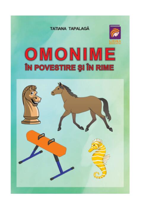 Copertă produs Omonime &icirc;n povestire și &icirc;n rime