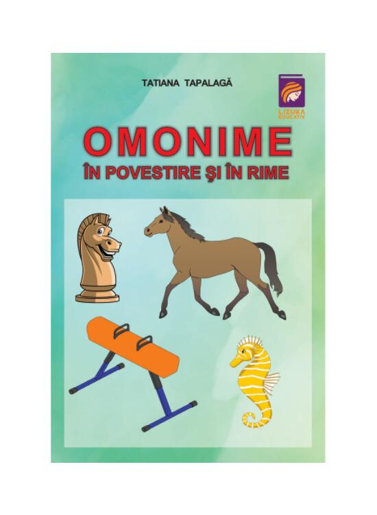 Copertă produs Omonime &icirc;n povestire și &icirc;n rime - gallery big 1