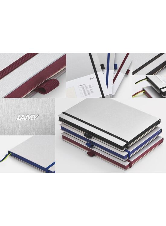 Copertă produs Notebook Lamy A6 hardcover 192 pagini 105 x148 cm negru - gallery big 2