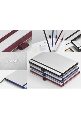 Copertă produs Notebook Lamy A6 hardcover 192 pagini 105 x148 cm negru