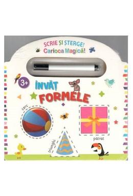 Copertă produs Scrie și Șterge! Carioca Magică! &Icirc;nvăț formele