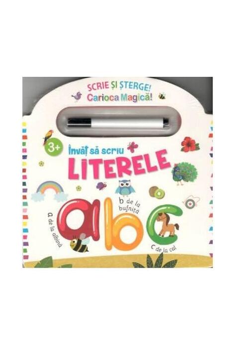 Copertă produs Scrie și Șterge! Carioca Magică! &Icirc;nvăț literele