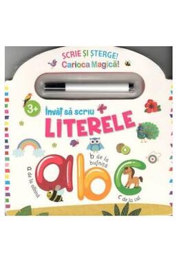 Copertă produs Scrie și Șterge! Carioca Magică! &Icirc;nvăț literele