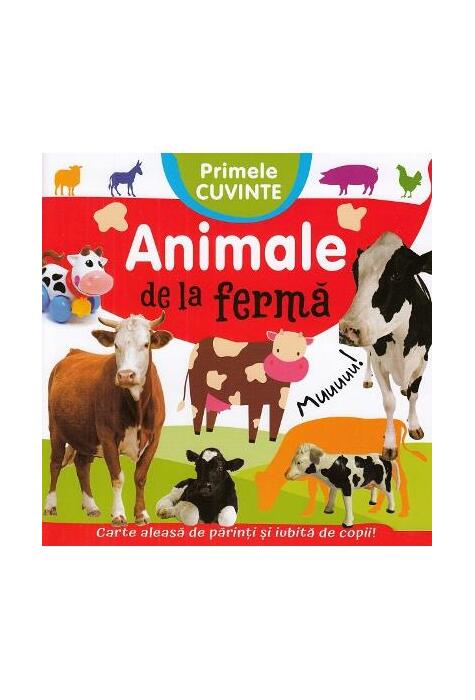 Copertă produs Primele cuvinte. Animale de la fermă