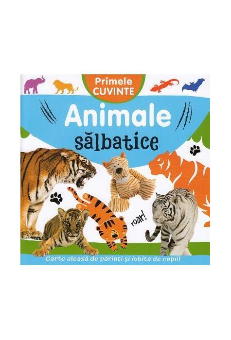 Copertă produs Primele cuvinte. Animale sălbatice