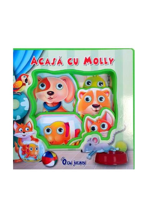 Copertă produs Ochi jucăuși. Acasă cu Molly