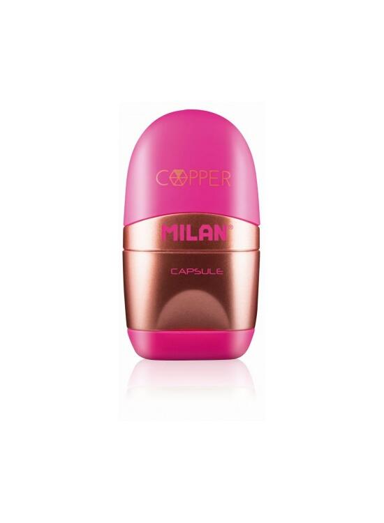 Copertă produs Ascuțitoare cu radieră Milan Copper Compact - gallery big 3