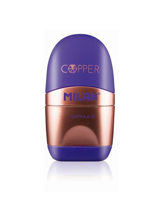Copertă produs Ascuțitoare cu radieră Milan Copper Compact - gallery big 4