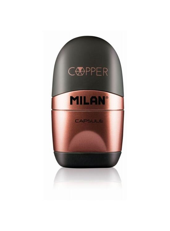Copertă produs Ascuțitoare cu radieră Milan Copper Compact - gallery big 6