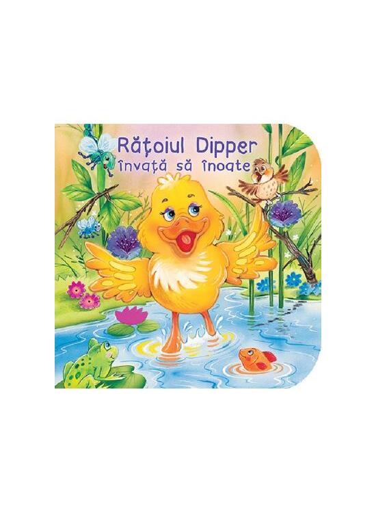 Copertă produs Povești cu animale. Rățoiul Dipper &icirc;nvață să &icirc;noate - gallery big 1