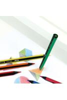 Creioane colorate Milan ERGO, 10 culori + 1 ascuțitoare MAXI