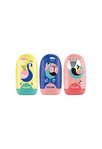 Copertă produs Ascuțitoare cu radieră Milan Capsule Peacock - 4701116PCK
