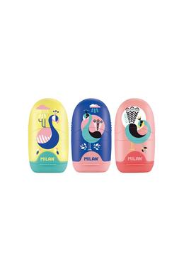 Copertă produs Ascuțitoare cu radieră Milan Capsule Peacock - 4701116PCK