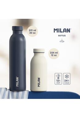 Copertă produs Termos de inox Milan 1918, bleumarin 591 ml