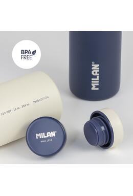 Copertă produs Termos de inox Milan 1918, bleumarin 591 ml