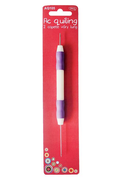 Copertă produs Ac de quilling DACO, 2 capete, v&acirc;rf lung - AQ105