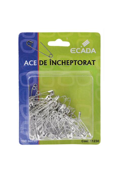 Copertă produs Ace de siguranță ECADA, 100 bucăți, 3 cm