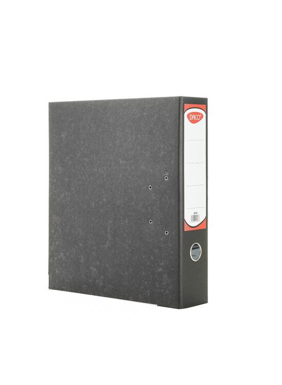 Copertă produs Biblioraft marmorat 75 mm DACO, negru - gallery big 3
