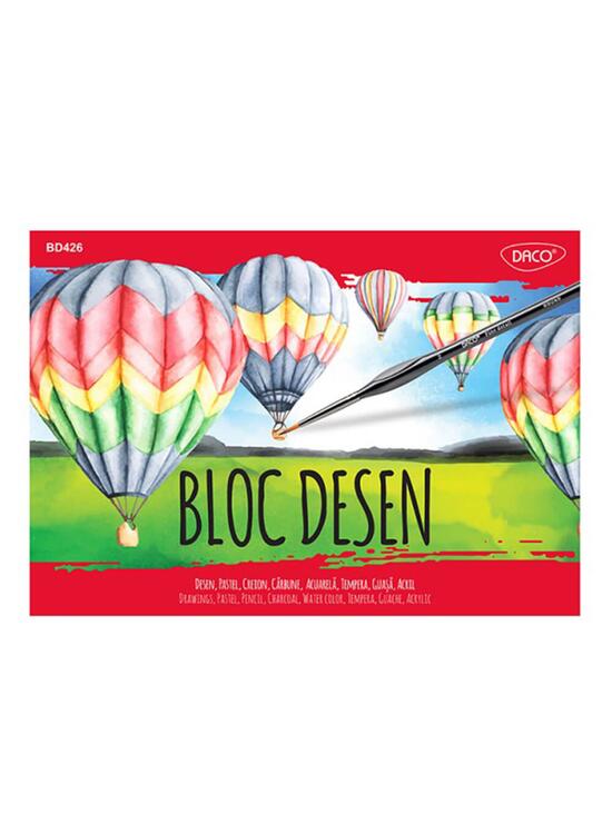 Copertă produs Bloc Desen Daco A4 250g, 15 File - BD426 - gallery big 1